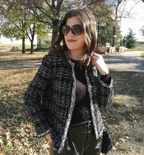 Tweed & Leather Outfit Ideas SHEIN Black Friday