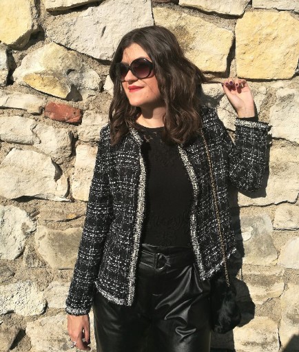 Tweed & Leather Outfit Ideas SHEIN Black Friday