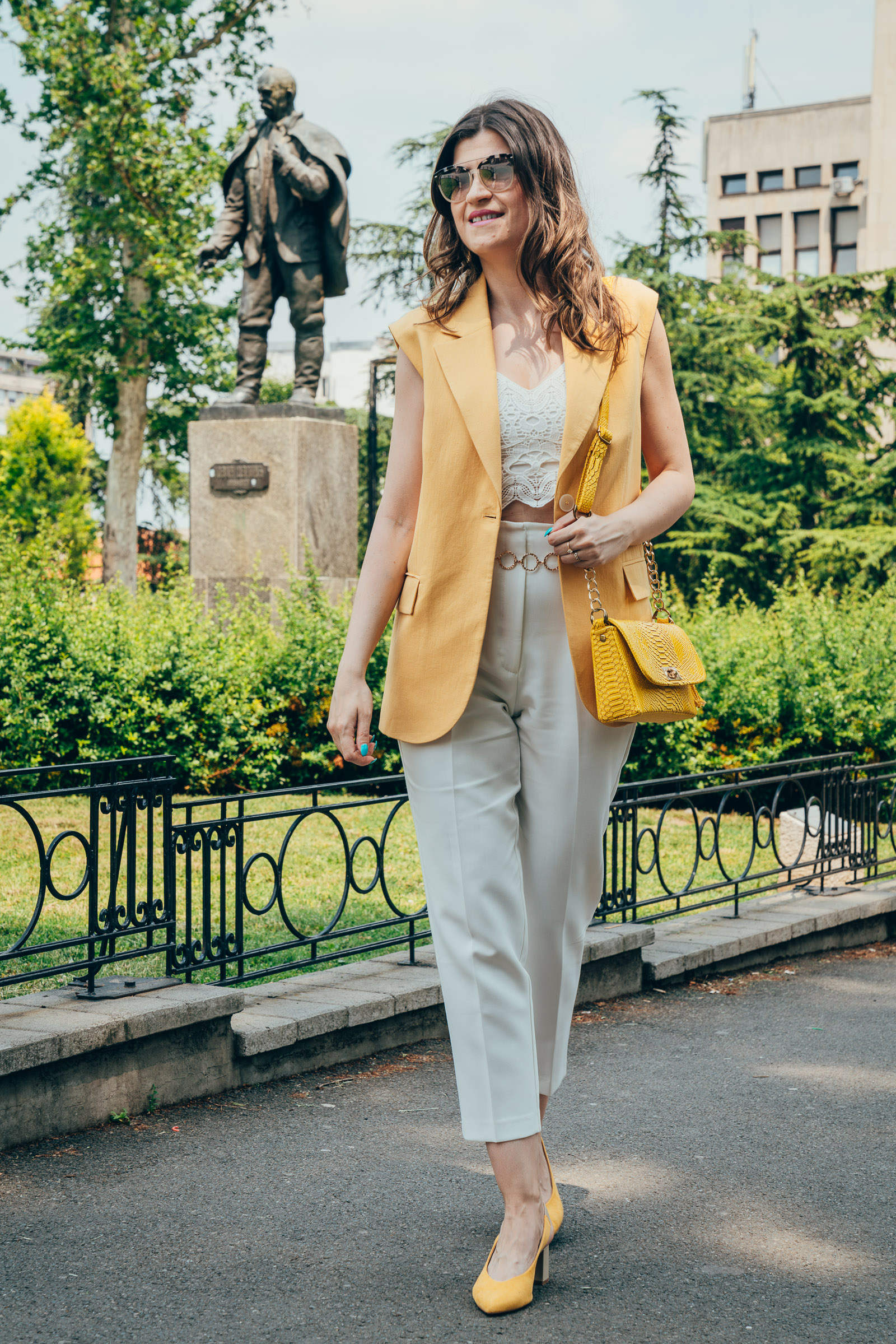 Sunny Yellow Outfit Idea