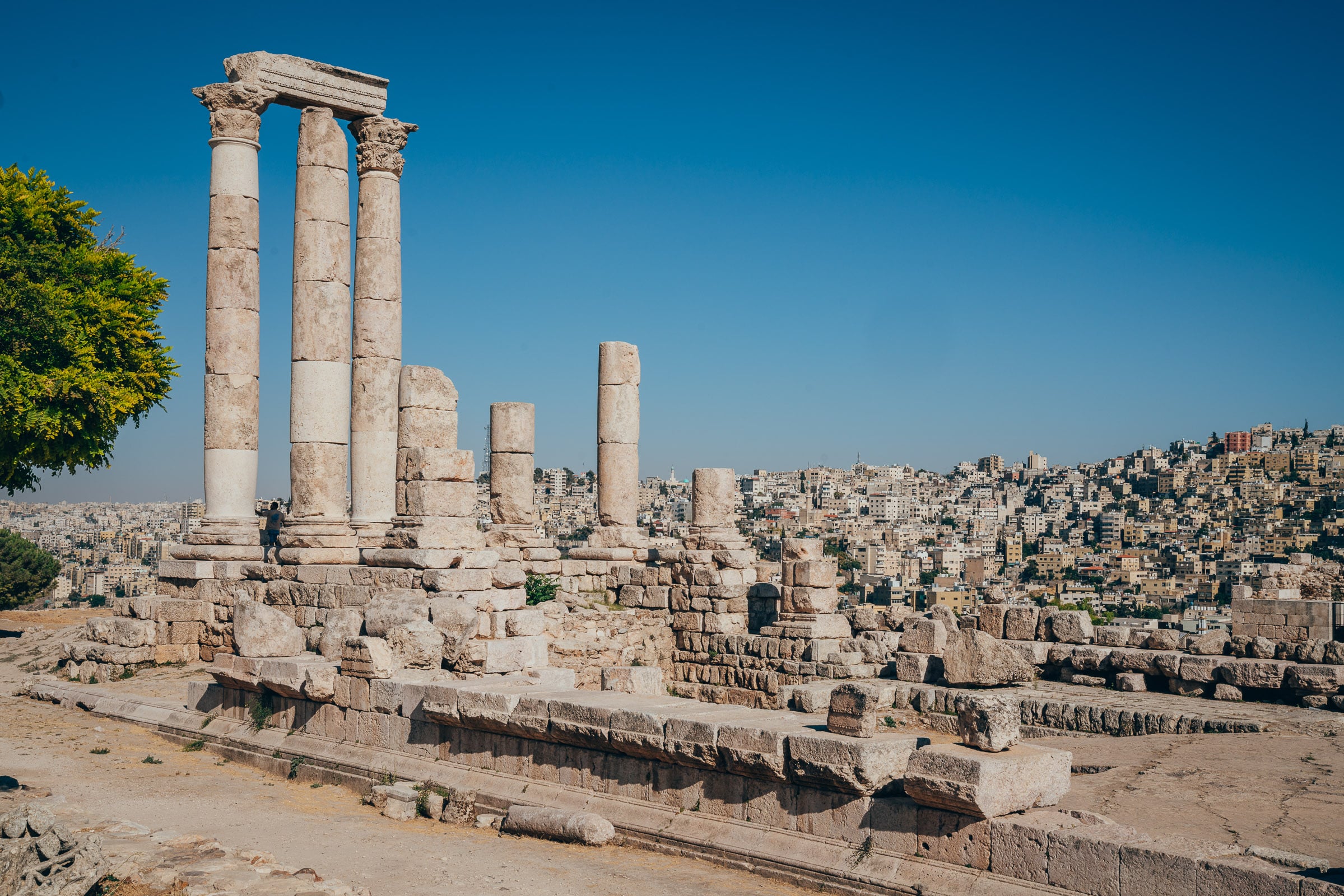 Temple of Hercules at Amman Citadel