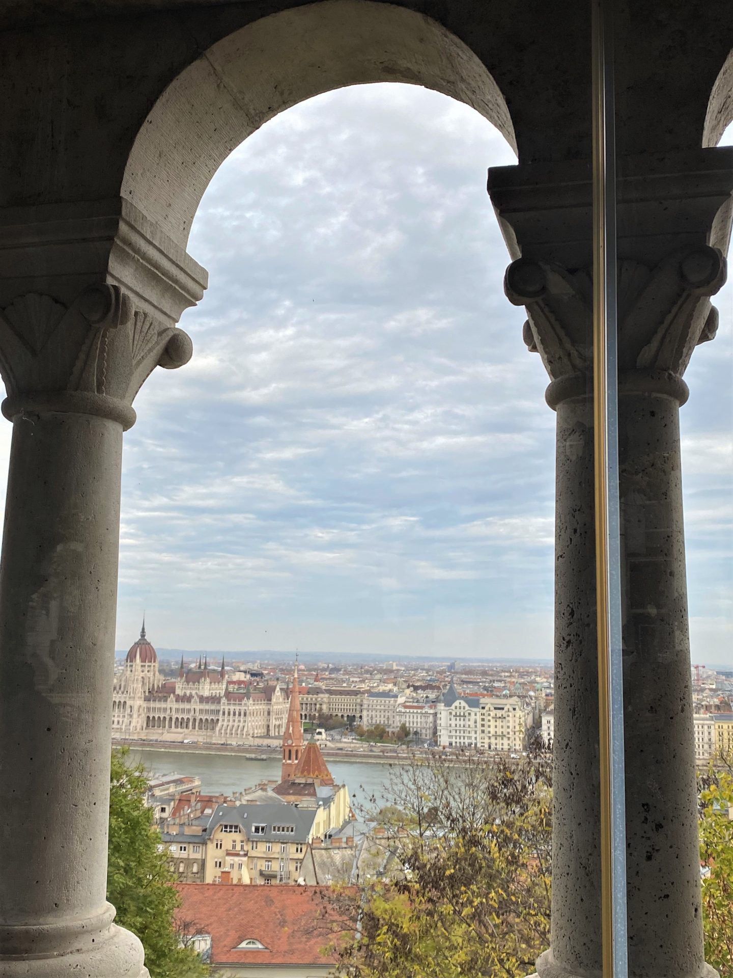 view from fisherman's bastion